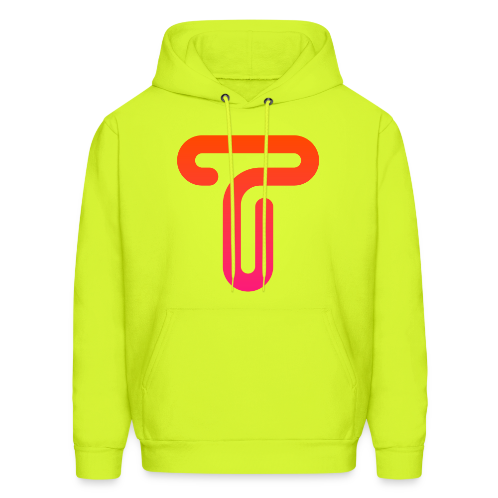 Men's Hoodie - safety green