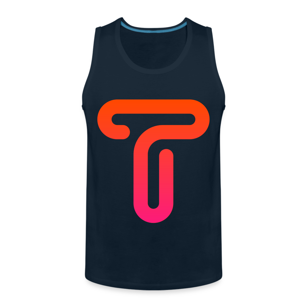 Men’s Premium Tank - deep navy
